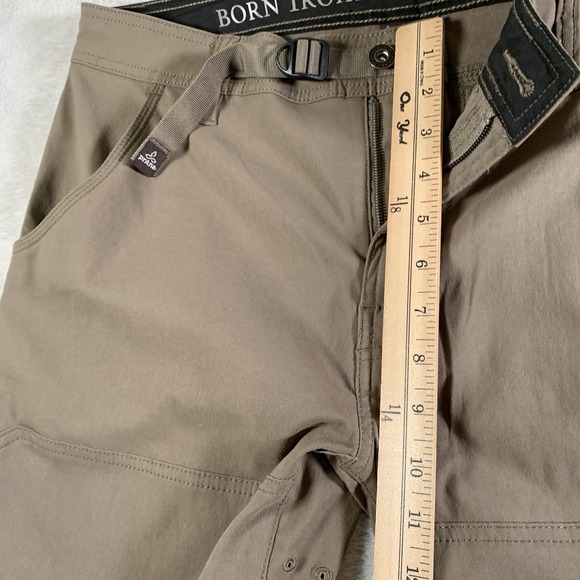 prAna Zion Pants Mens 34x32 Straight Hiking Stretch Nylon Cargo Belt Lot Of 2 - Picture 15 of 16